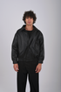 Premium Embroidered Leather Jacket - (W-0312) Black