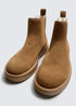 Leather Chelsea boots ( original Zara ) R 022