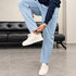 Premium Light-Wash Tapered Jean-(P-0316)