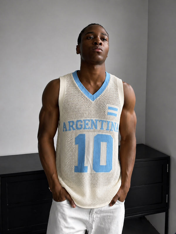 Sleeveless V-Neck / Argentina (0205)