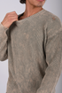 Knitwear oversized shirt (W-0061 )