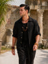 Linen Resort Set – 0117 - black