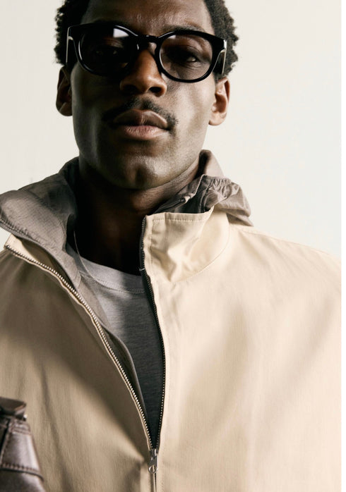 ZARA-COTTON LYOCELL REGULAR JACKET (ZW-0009)