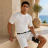 Essential Ribbed Knit T-Shirt – 0018