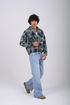 Oversized Plaid Overshirt (W-0325)