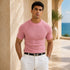 Essential Ribbed Knit T-Shirt – 0018