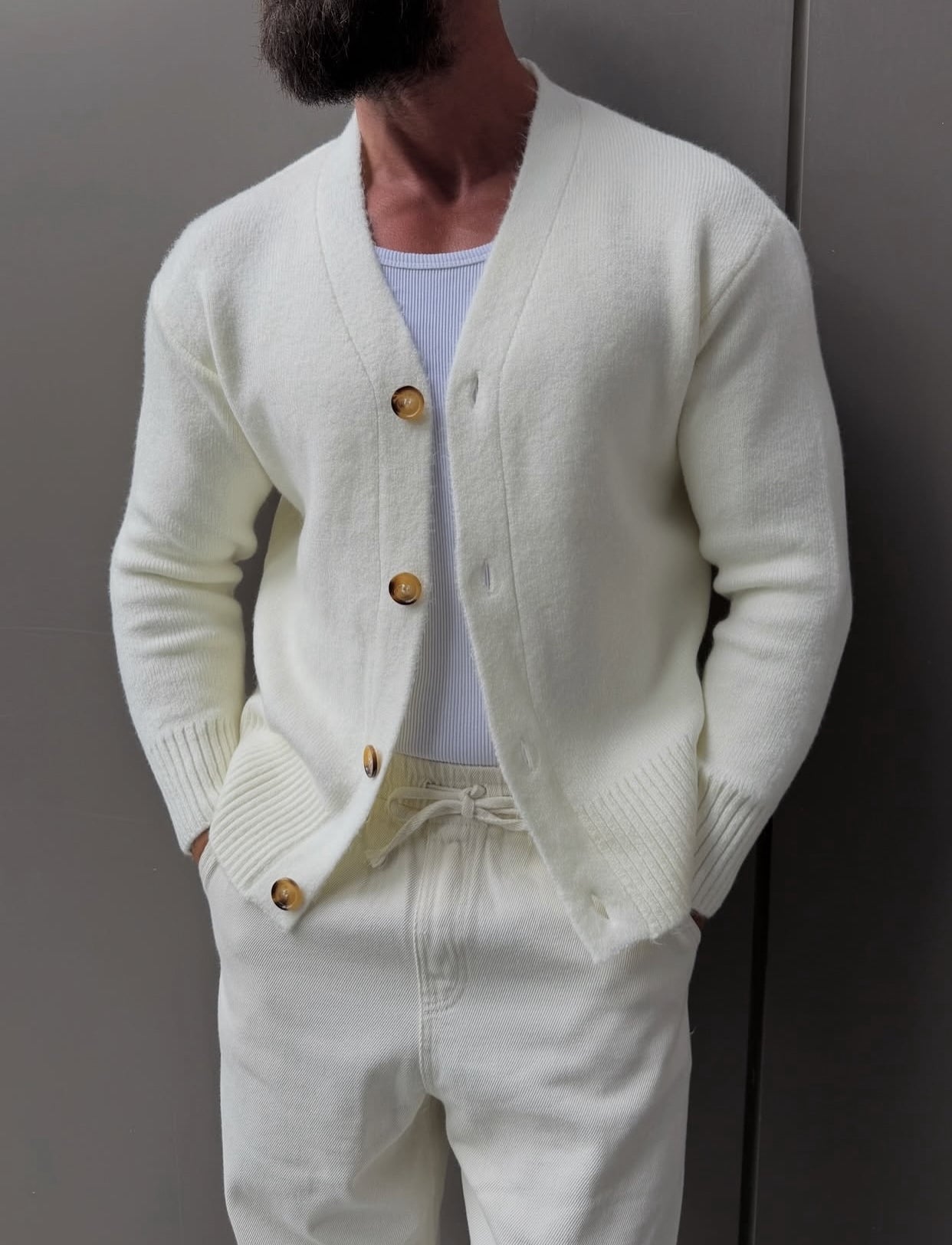 Knitwear pullover - offwhite 0070