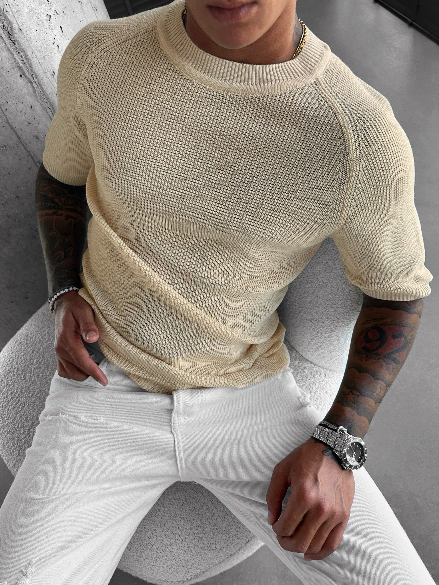 Slim fit Cotton-shirt - 0018