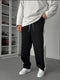 Contrast Stripe Track Pants - (0255)