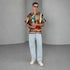 Oversized Persian Art Resort Shirt- (0278)