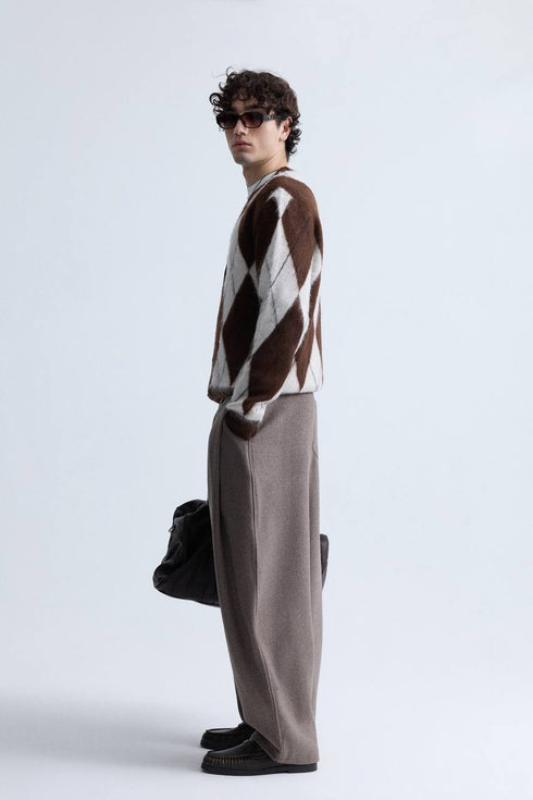 Soft Mohair-Effect Cardigan (W-0335)