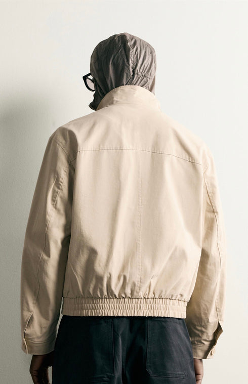 ZARA-COTTON LYOCELL REGULAR JACKET (ZW-0009)