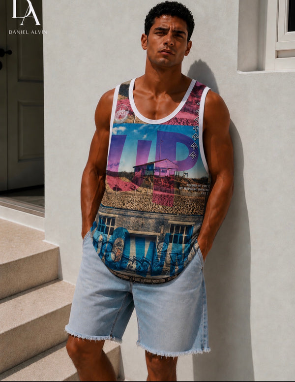 Up & down tank-top - (0224)