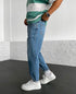 Relaxed Fit Light Wash Denim - (Art-3324/k19)