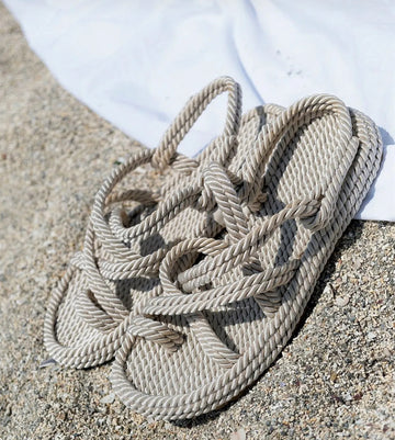 Boho slipper - beige - 0041