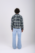 Oversized Plaid Overshirt (W-0325)