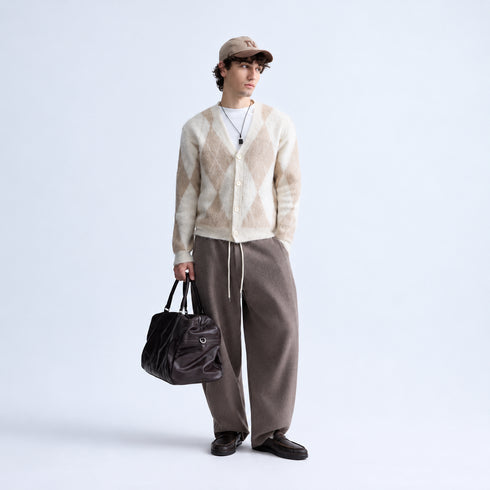 Soft Mohair-Effect Cardigan (W-0335)