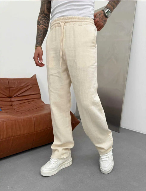 Linen jogger - Kep (005)