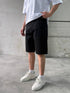 Classic black Denim Shorts - (Art-3297-TS3)