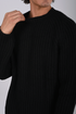 Chunky Knit Crew-Neck Sweater -(W-0326)