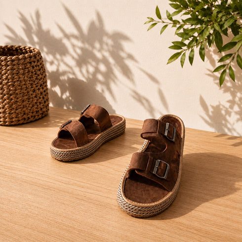 Coastal Buckle Slipper / (0227)