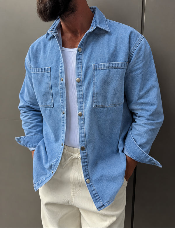 Denim shirt - blue 0069