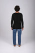 Textured V-Neck Knit Sweater - (W-0058)
