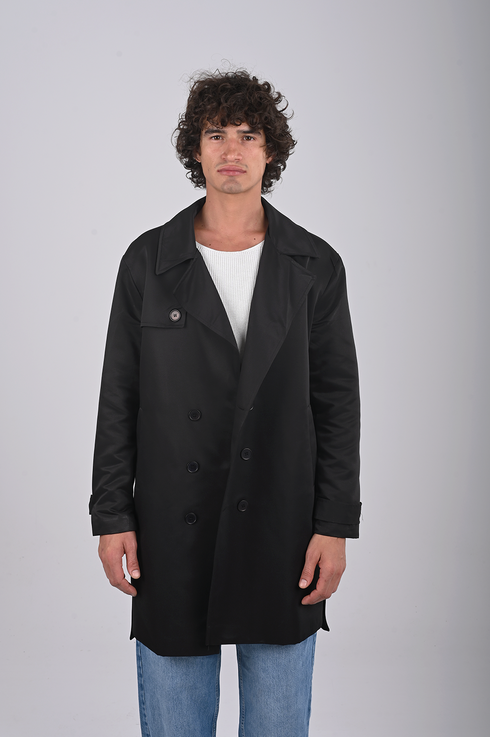 Classic Belted Trench Coat - (W-0320)