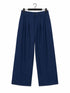 Relaxed Linen Wide-Leg Trousers - (0233)