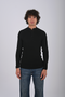Ribbed Knit Henley Sweater -(W- 0323)