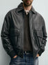 ZARA LEATHER EFFECT JACKET (ZW-0017)
