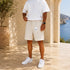 Linen Drawstring Shorts - (0263)