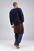 Varsity Graphic Knit Sweater (W-0336)