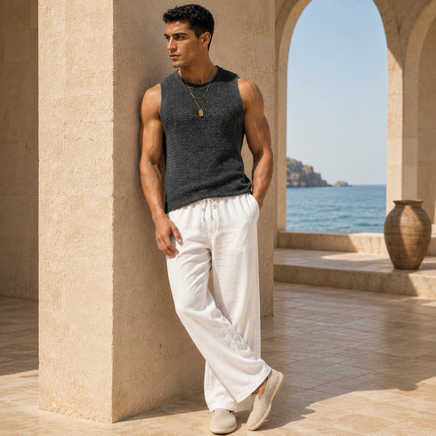 Premium Knit Sleeveless Tank
- (0029)