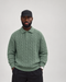 Premium Cable-Knit Polo Sweater - (W-0341)