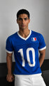 France Knit Jersey - (0218) / blue