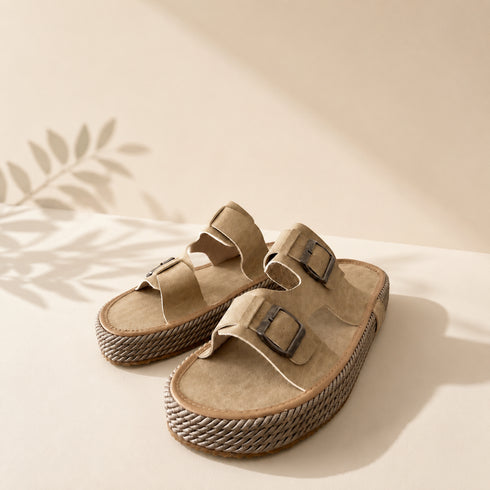 Coastal Buckle Slipper / (0227)