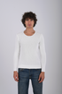 Knit Long Sleeve Top - (W-0324)