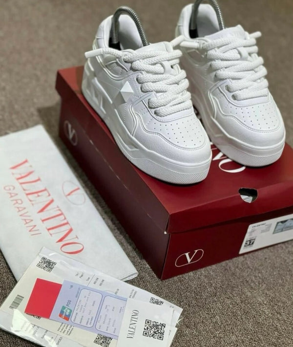 Mirror Valentino Garavani leather - 0001 / white