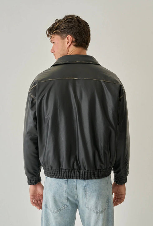 Black Leather jacket - 0068