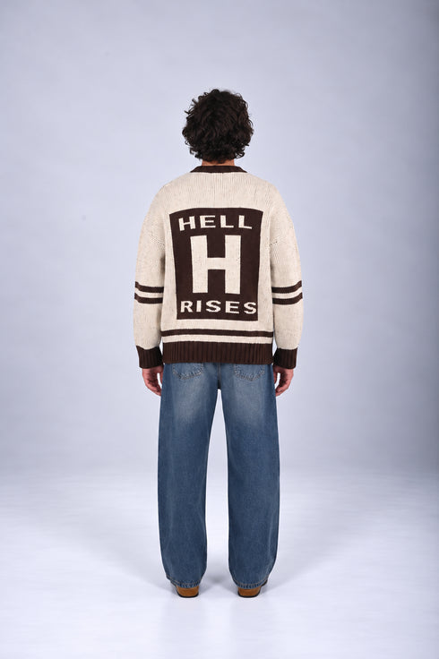 Heritage Monogram Knit Sweater (W-0330)