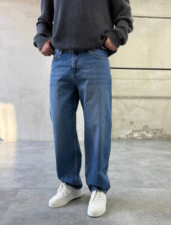 Baggy Fit Wide-Leg Jeans / (0165) ART 3277 - k2