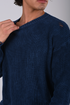 Knitwear oversized shirt (W-0061 )