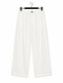 Relaxed Linen Wide-Leg Trousers - (0233)