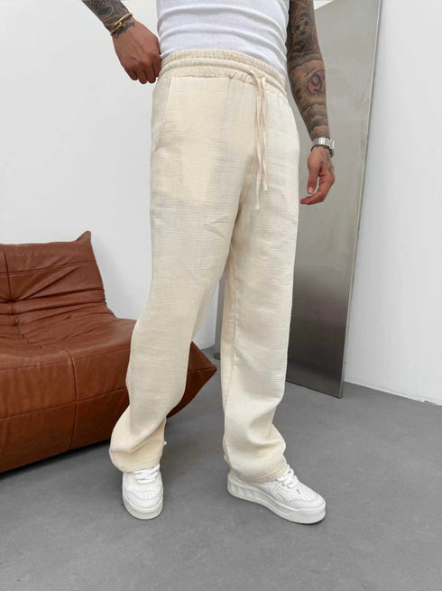 Linen jogger - Kep (005)