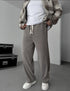 Velvet cotton pants - coffee 0094