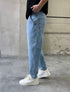 Relaxed Mom Fit Tapered Jeans