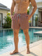 Sunset Stripe Swim Shorts-(0241)