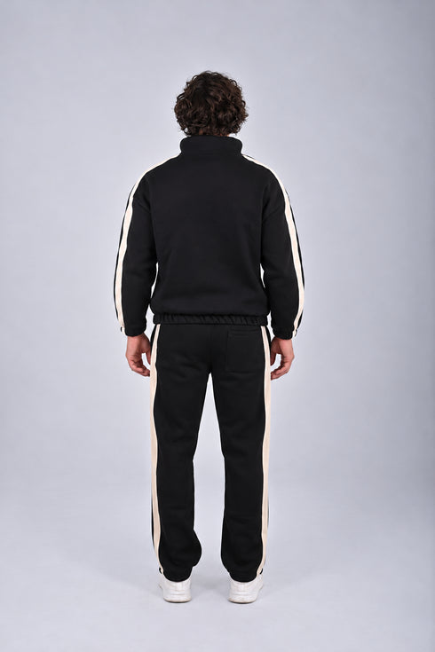 Premium Contrast Stripe Tracksuit (W-0304)