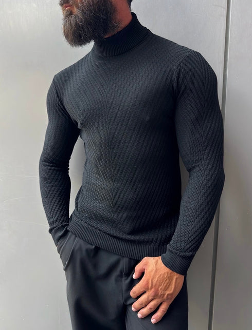 High neck pullover - 0102